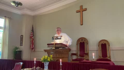 Sunday Sermon, Cushman Union Church, Pastor Jay D. Hobson. 10/08/2023