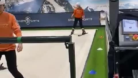 Dry Skiing Front Flip