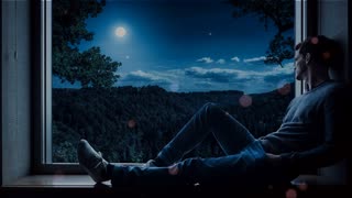 Relaxing Music | Night Ambience with soft Piano Music Background | Musik Pengantar Tidur