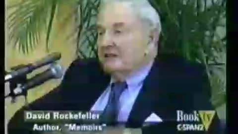David Rockefeller admitting Henry Kissinger was his protégé