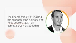 Thailand Drops Taxes on Domestic Crypto Trading, Overseas Uncertainty Remains