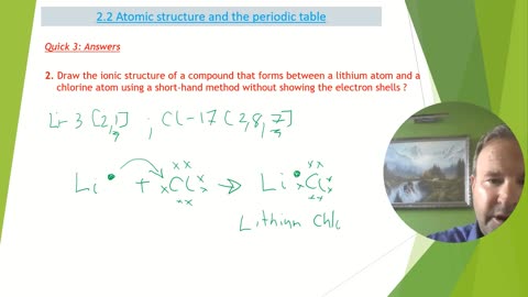 Ionic Bonding part 1 Questions