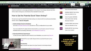 Scroll Token Airdrop - INCENTIVIZED TESTNET Guide