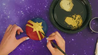 National Donut Day Captain Marvel & Flerken Donuts!