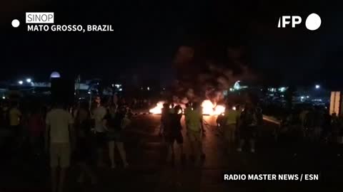 Protesters block road after Bolsonaro's defeat in Brazil | AFP