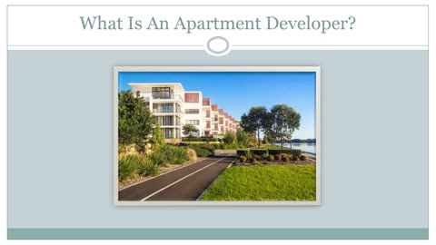 What Is Actually A Residence Developer?