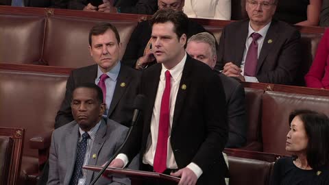 Rep. Matt Gaetz nominates Jim Jordan for House speaker