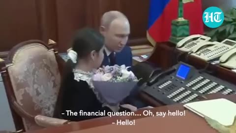 Putin Fulfills Little Girl's Wish Who Cried For Not Being Able To See Him