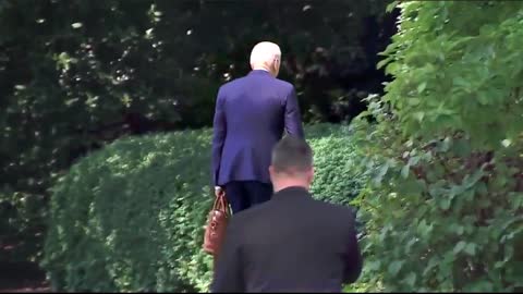 President Biden Gets Lost On The White House Grounds