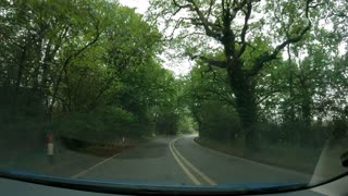 Driving on a rainy day . Sussex. Speedlapse Sep 2022