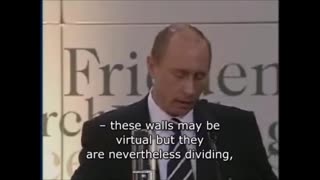 (2007) Vladimir Putin's landmark speech Munich Security Conference