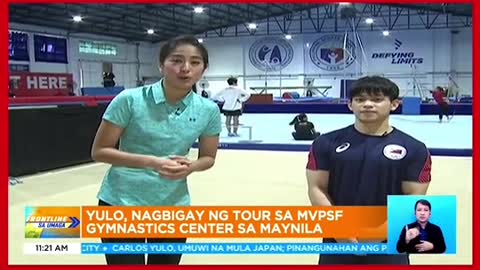 Carlos Yulo, nag-tour saMVPSF GymnasticsCenter