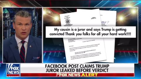 Facebook post claims Trump juror leaked before verdict