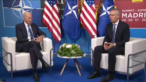 0276. President Biden Participates in a Greeting with NATO Secretary General Jens Stoltenberg