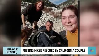 Missing Hiker Rescued By Couple After Being Stranded For Weeks