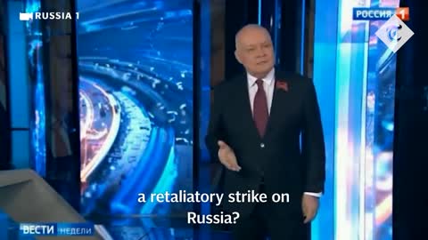 Russian State TV Warns of Underwater Nuclear Drone Strikes on West