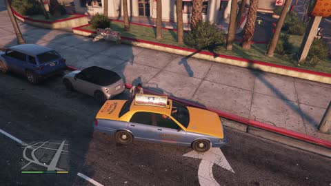 Serial killer taxi driver — GTA 5