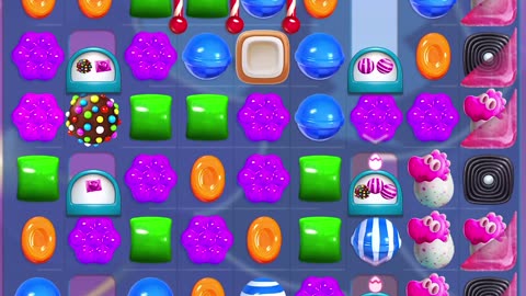 Candy crush: 27/4 gameplay (level 6237)