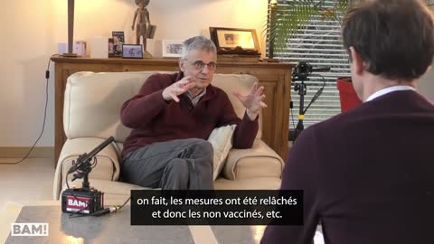 Pour le vaccinologue Geert Vanden Bossche, les non-vaccinés sont une chance pendant cette épidémie