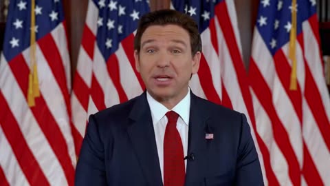 Governor Ron DeSantis drops out, endorses Donald Trump for president and blasts Nikki Haley.