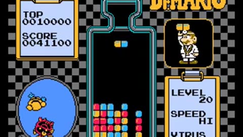[Endgame] Dr.Mario (FC, NES) 1990 Full Game 100- Walkthrough #retrogaming #rhinogames #endgame