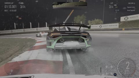 Lamborghini STO round one Race