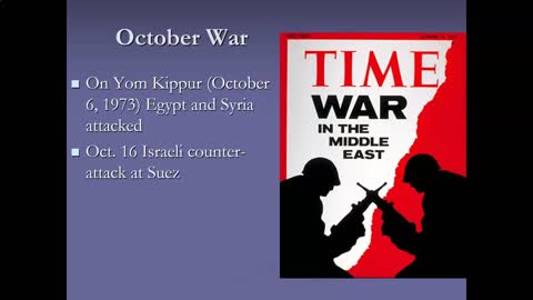 October War-Yom Kippur War