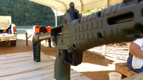 First shots with the Keltec Sub2000 (October 2016)