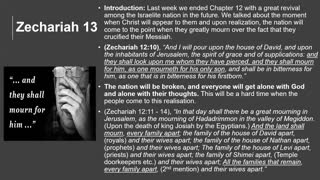 Studies of Zechariah 23