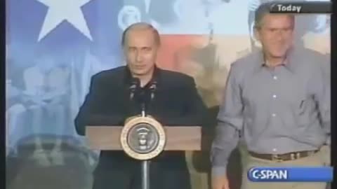 VLADIMIR PUTIN & GEORGE W. BUSH | THE GOOD OLD DAYS | USA & RUSSIA | A Bush is needed???