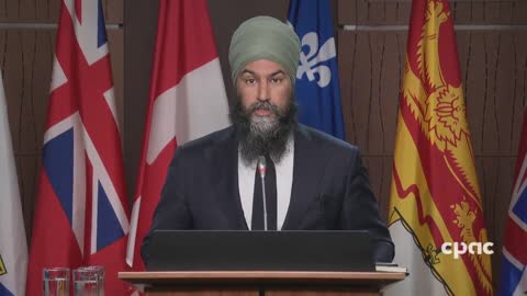 NDP Leader: "It looks like it will be overturned and that's something deeply concerning. We know that when abortion rights are denied or when abortion services are denied the result is women die"