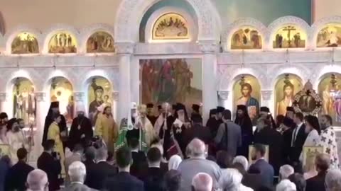 Russian Patriarch Kirill Welcomed By Albanian Orthodox Church