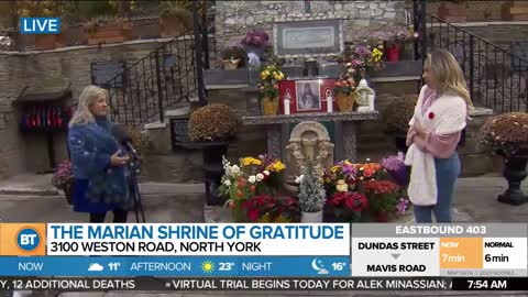 Nicole is Live at the Marian Shrine of Gratitude- Nov 10 2020