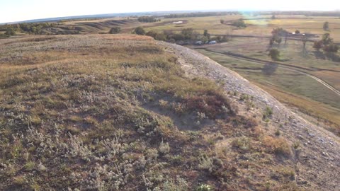 view from chalk mountain. Russia