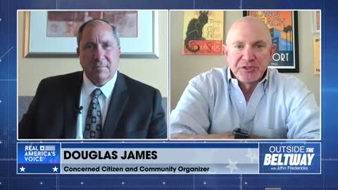 Douglas James tells John about the "Welcome Center" for illegal aliens setup in his neighborhood.