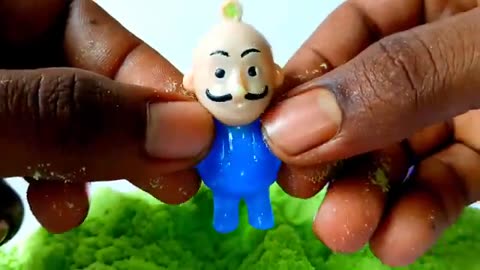 education Of colour matching baby cartoon