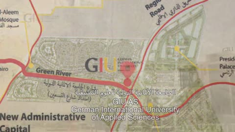 The German International University -GIU Campus in New Administrative Capital