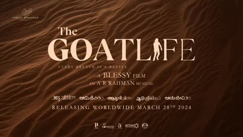 Meherbaan O Rahmaan Hindi | The GoatLife | Aadujeevitham | A.R. Rahman | Jithin Raj | Prasoon Joshi