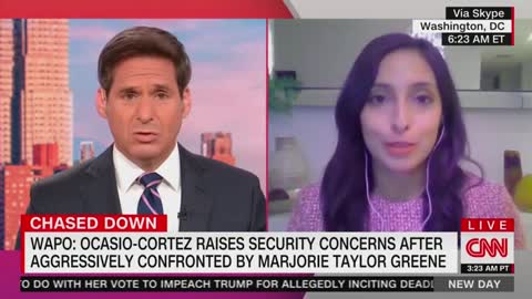 Marjorie Taylor Green Confronts AOC, “Ms. Defund The Police” Calls Security