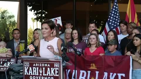 Kari Lake responds to Biden's Hitler-style speech