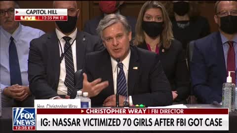 Shameful: Larry Nassar Victimized 70 Little Girls AFTER Chris Wray and FBI Got on the Case
