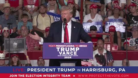 His reaction is Awesome! Watch as Trump spots patriot who was at Butler, PA Shooting