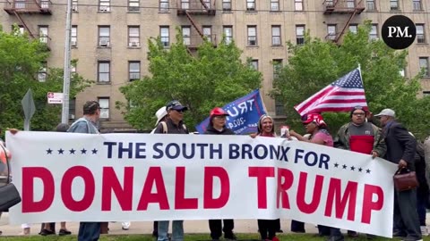 NOW: Black Patriots for Trump rally in the Bronx