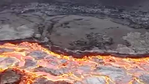 #lava flowing