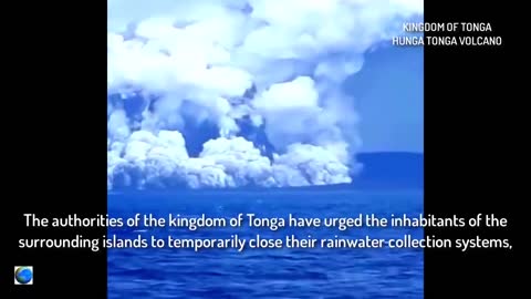 The Explosion of Hunga Tonga Volcano