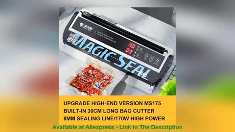 ☘️ MAGIC SEAL MS175 Vacuum Sealer Machine Wet Vacuum Sealer Packaging Machine Professional Food