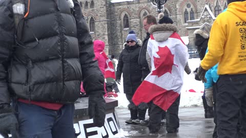 Ottawa Freedom Rally - March 12, 2022 - No March - No Interviews -