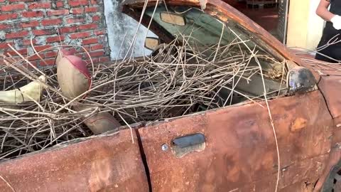 Restoration BMW convertible | Restoring Old Car