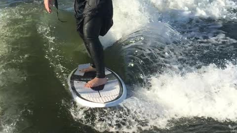 Boat Surfing Grim Reaper