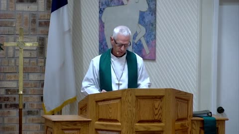 Sermon for the 16th Sunday after Pentecost, 9/25/22, Victory in Christ Lutheran Church, Newark, TX